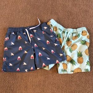 2 Pair Swim Shorts
